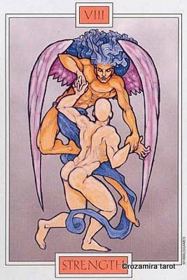 Winged spirit tarot